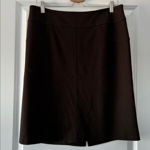 Riani Knee Length Skirt - Brown